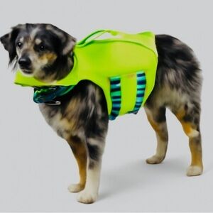 Neon Green High Visibility Flotation Aid size Small